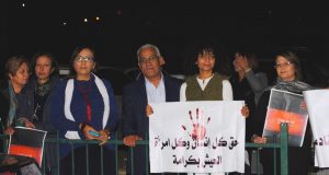 العشرات يتظاهرون في شفاعمرو في صرخة ضد العنف