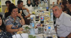 افطار رمضاني جماعي برعاية رابطة ابداع للفنانين العرب كفرياسيف 